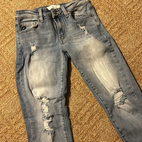 Kancan Distressed Ankle Jeans Size 25 (3) - Picture 3 of 6